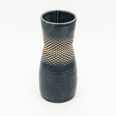 Vase, blue