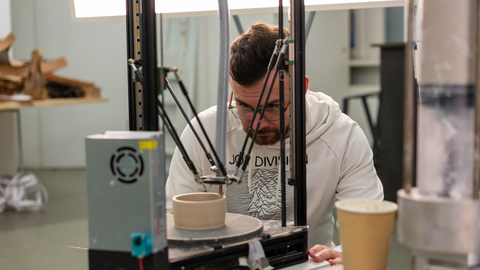 Open – Design Week 2026: Additive Fertigung im Tableware- und Interior-Bereich